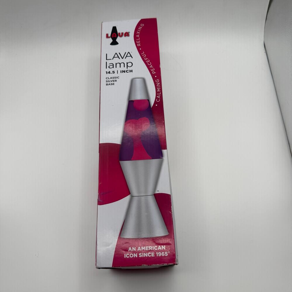 Schylling 14.5-inch classic silver-base Lava Lamp